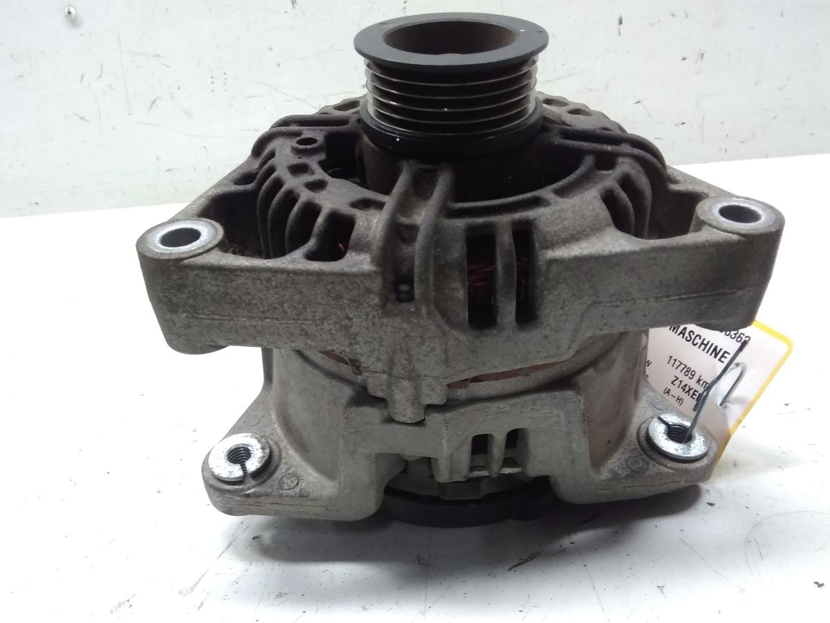 Opel Astra H original Lichtmaschine Generator 100A Bosch 1.4 66kw Z14XEP Bj.2007