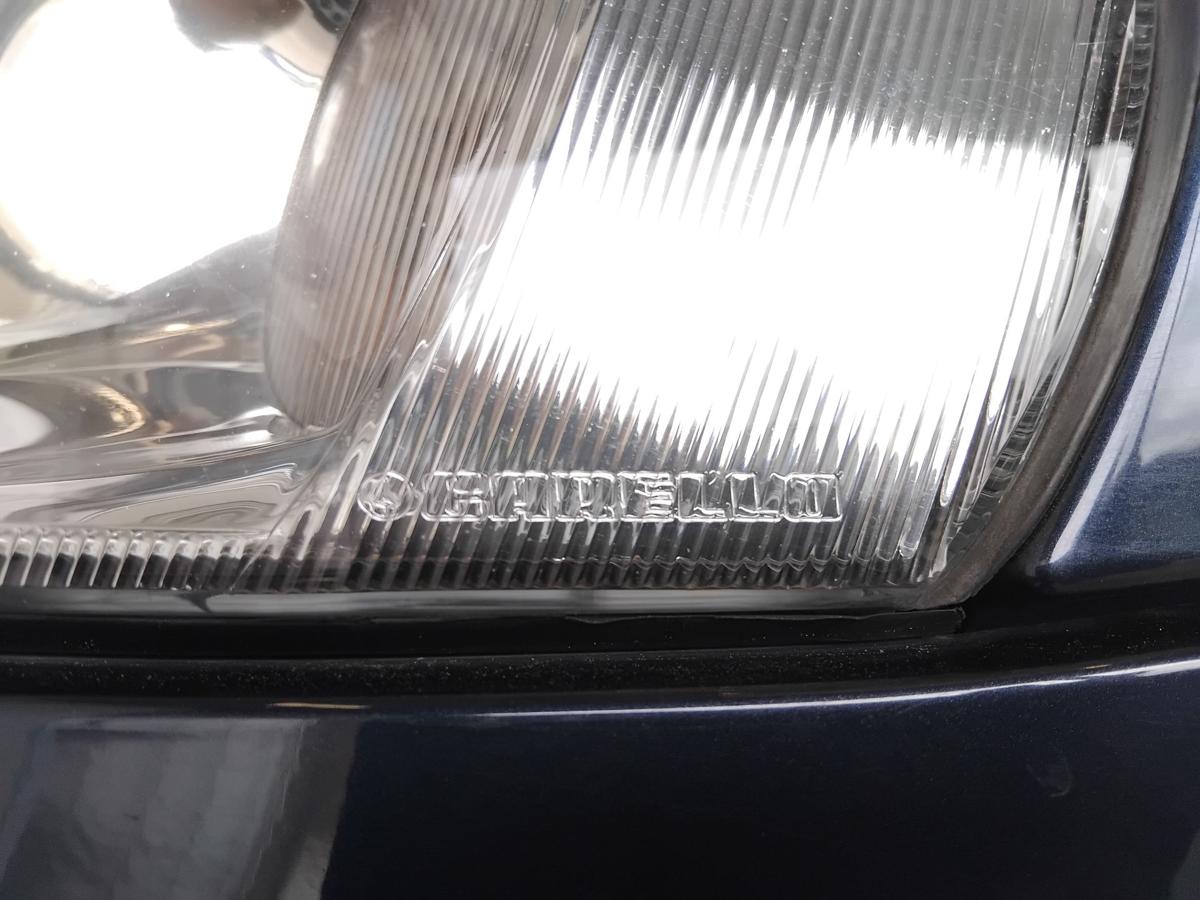 Opel Vectra B Facelift original Scheinwerfer links Carello mit LWR BJ2001