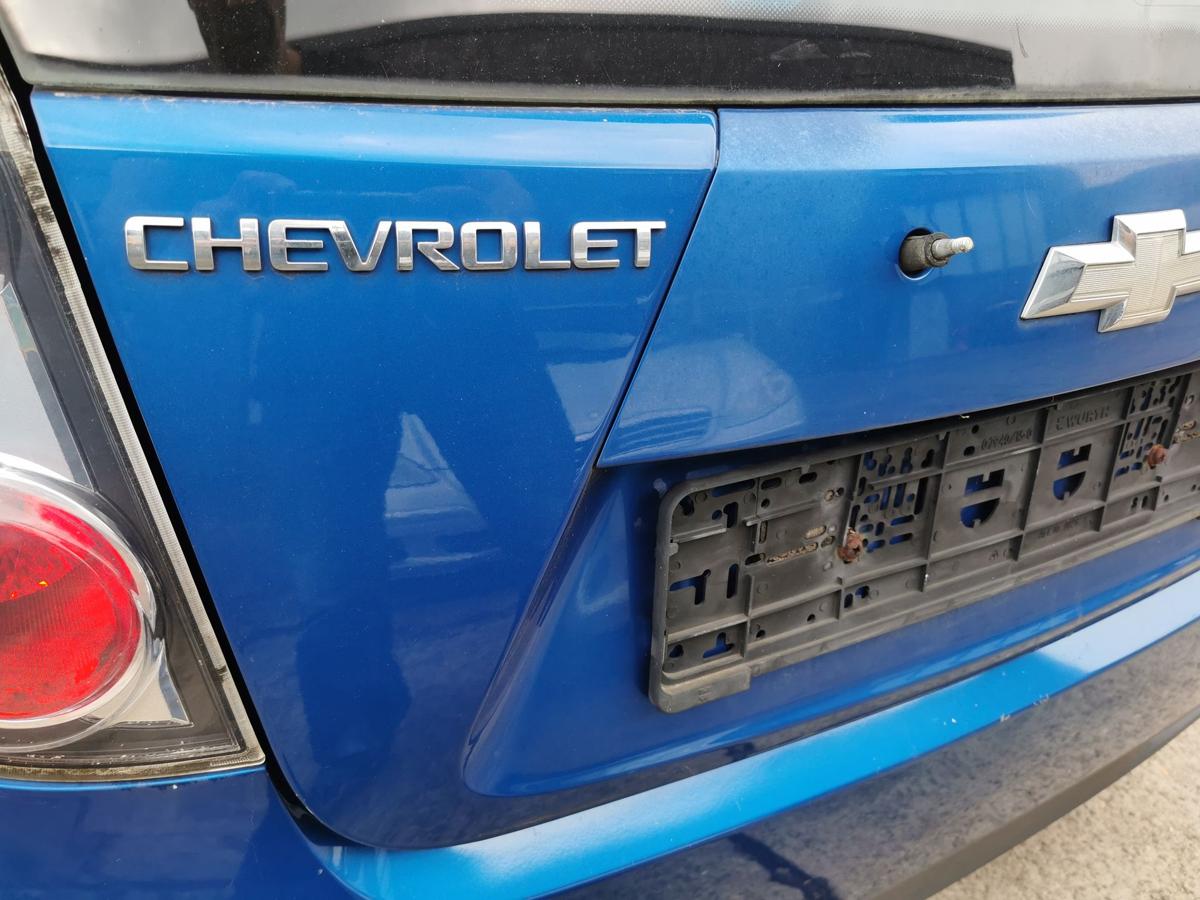 Chevrolet Spark M300 Heckklappe Klappe hinten Kofferklappe GCT Moroccan Blue met