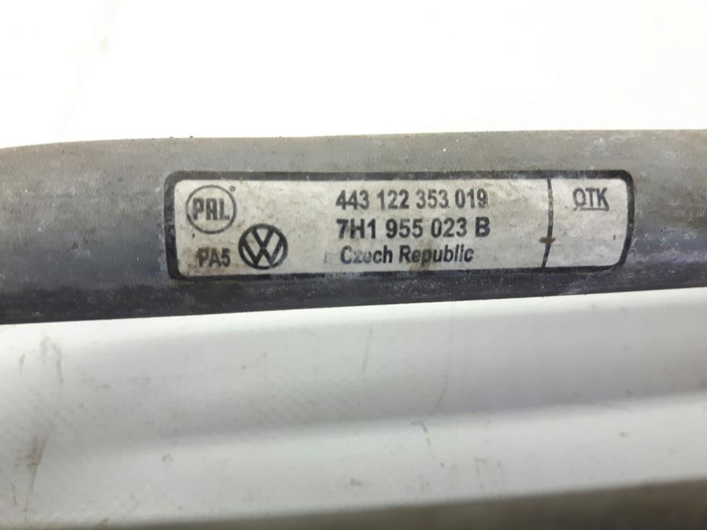 VW T5 BJ 2007 Wischergestänge mit Motor Scheibenwischer vorn 7H1955023B