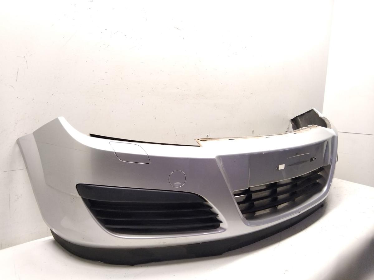 Opel Astra H original Sto&szlig;stange Sto&szlig;f&auml;nger vorn starsilber III Z157 Bj.2006