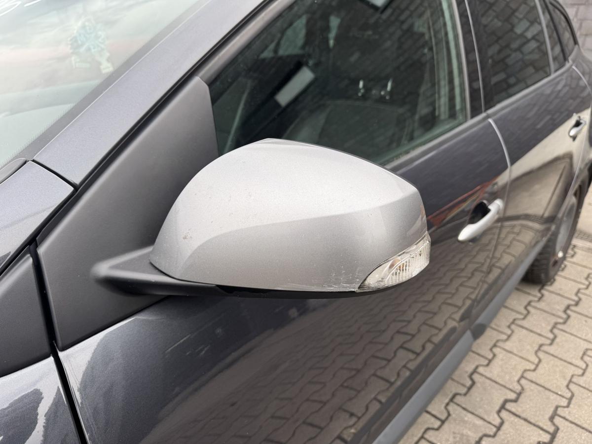 Renault Megane 3 original Au&szlig;enspiegel links elektrisch anklappbar Silber Bj.2011