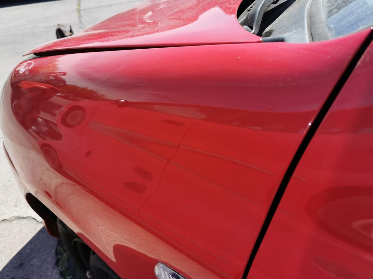 Renault Clio 2 Campus Kotflügel Fender Seitenwand vorn links OV727 Red Brisk