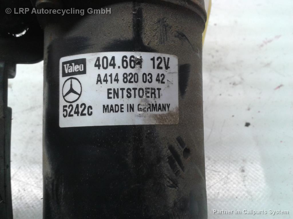 Mercedes Vaneo 414 BJ2002 Wischermotor vorn A4148200342 Valeo