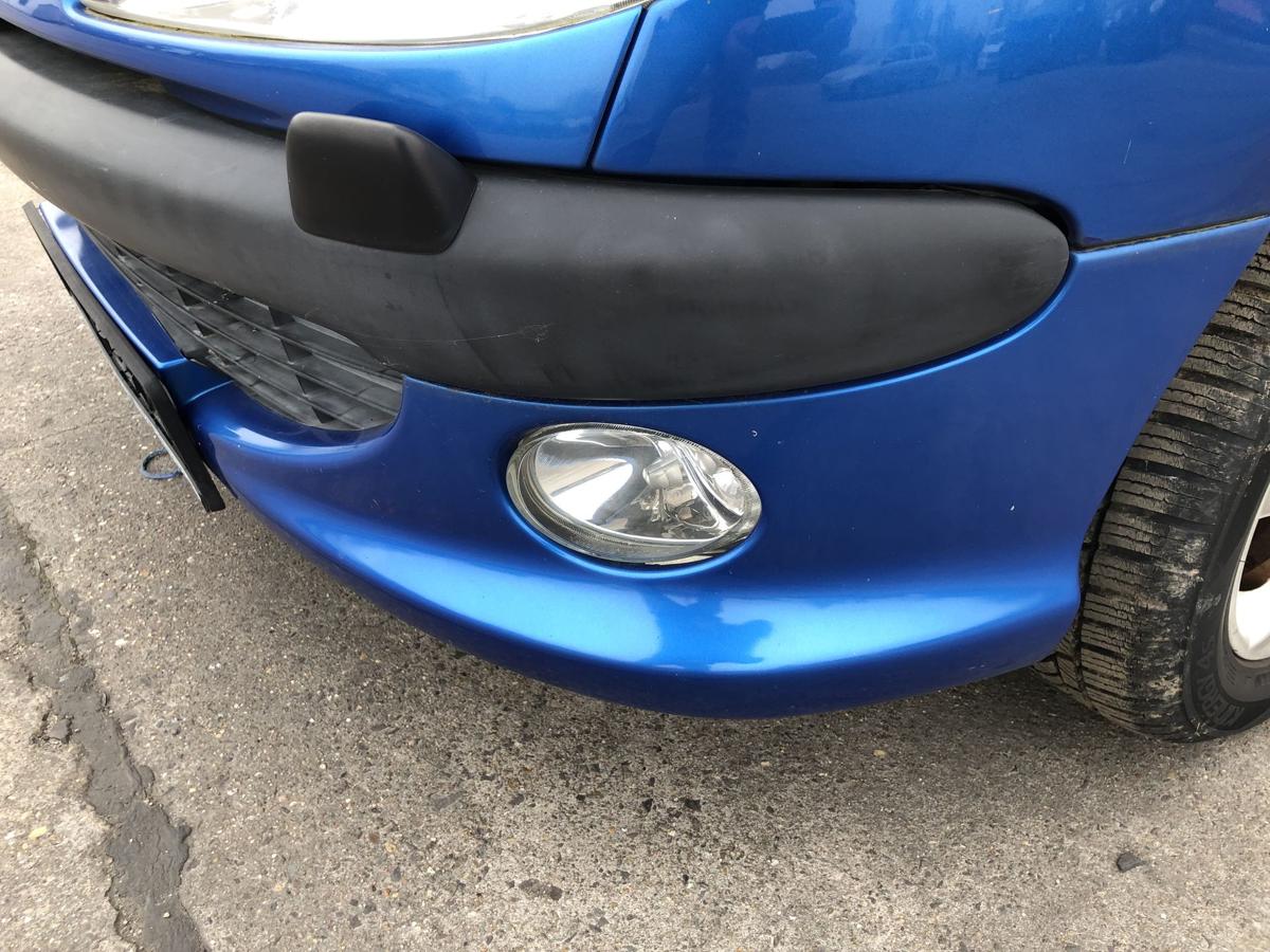 Peugeot 206CC Typ 2D Sto&szlig;f&auml;nger vorn Frontsch&uuml;rze NSW SRA KMF Poseidon Blau Met