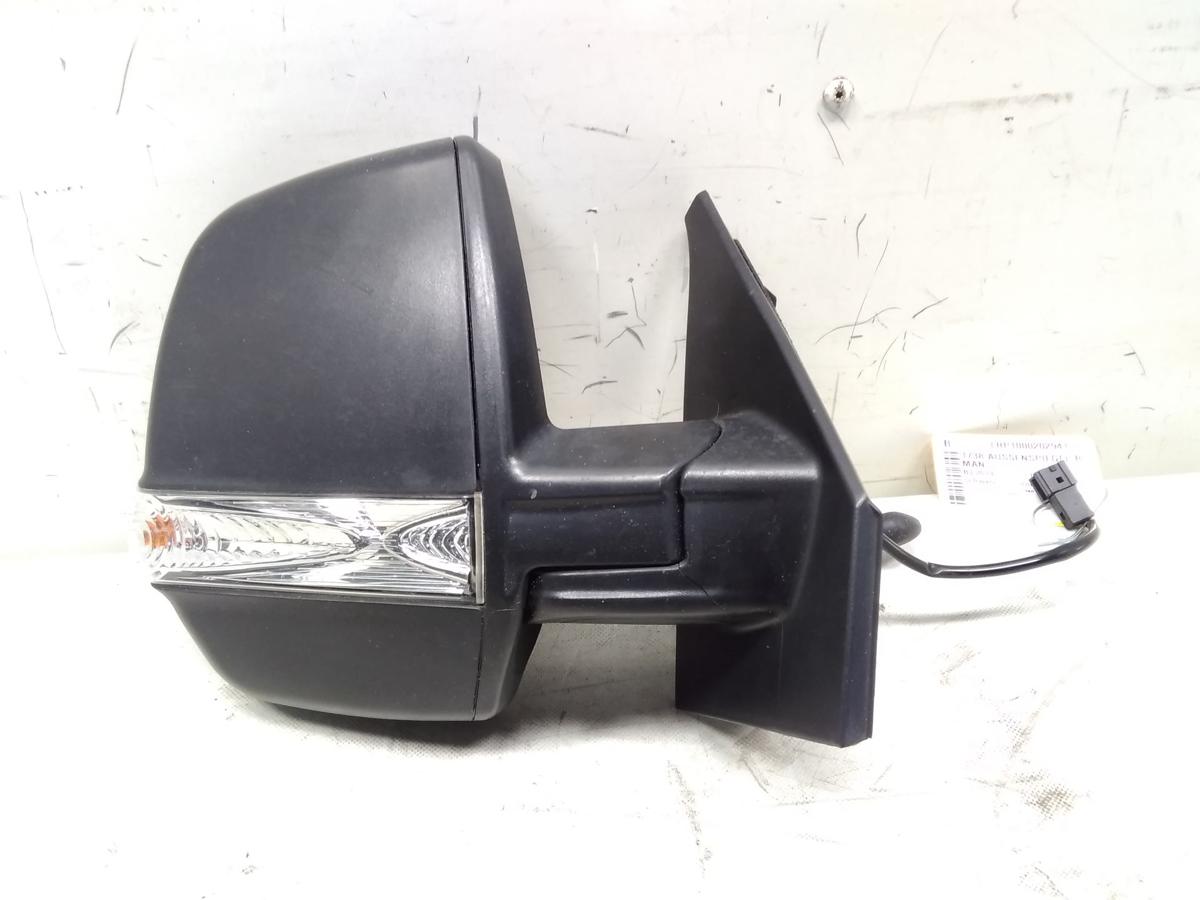 Opel Combo D original Au&szlig;enspiegel rechts schwarz unlackiert manuell BJ2014