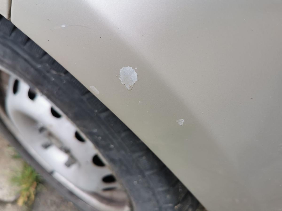 Renault Clio III BR tossfänger Stossstange Bumper hinten TED11 Beige Pepper 3trg