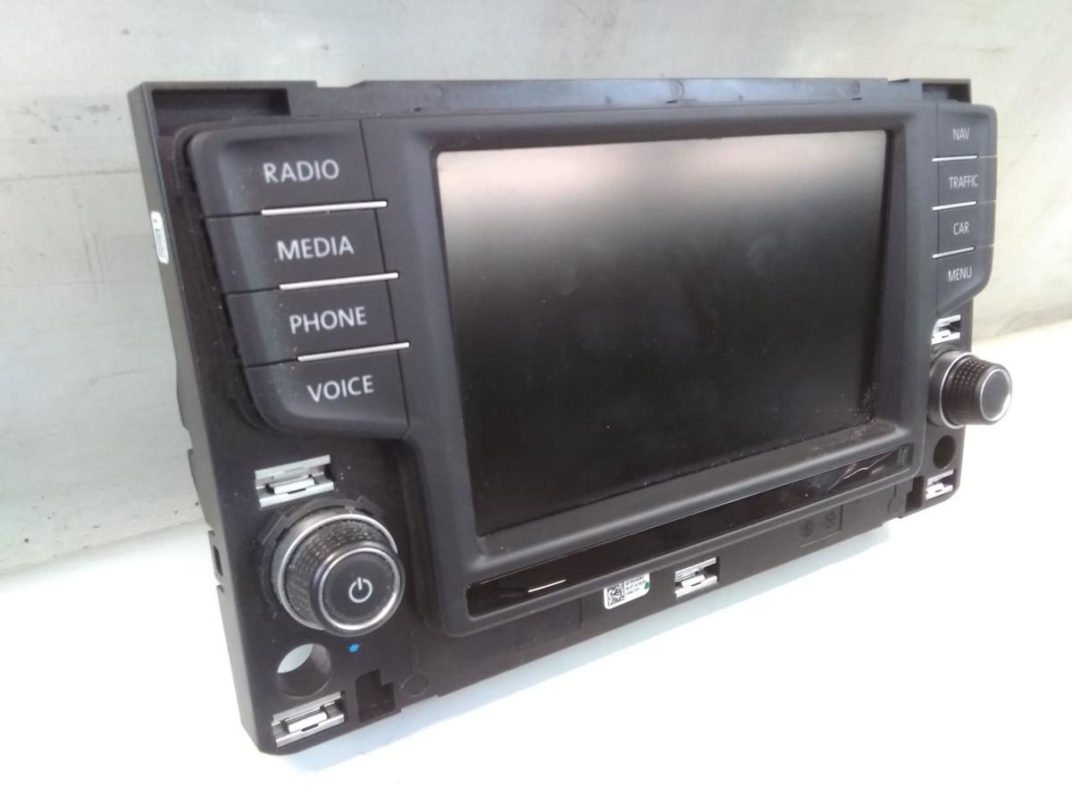 VW Golf Sportsvan original Anzeige- und Bedieneinheit Discover Media Bj.2017