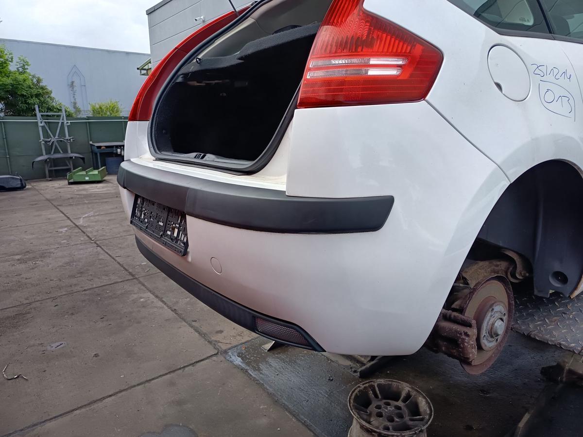 Citroen C4 original Stoßstange Fänger hinten/Heck EWP Schneeweiß Bj 2008