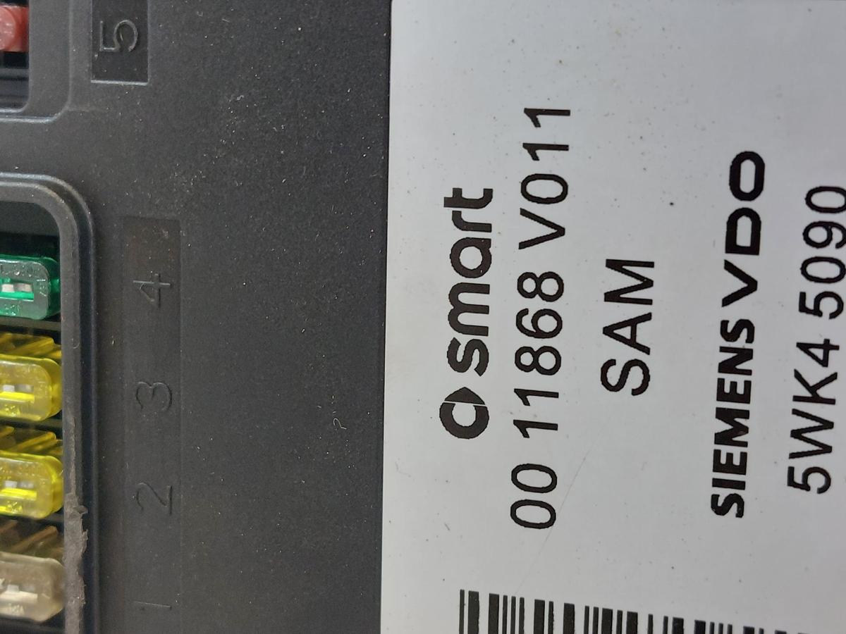 Smart 450 Cabrio Zentralelektrik SAM Sicherungskasten Steuergerät SIEMENS VDO
