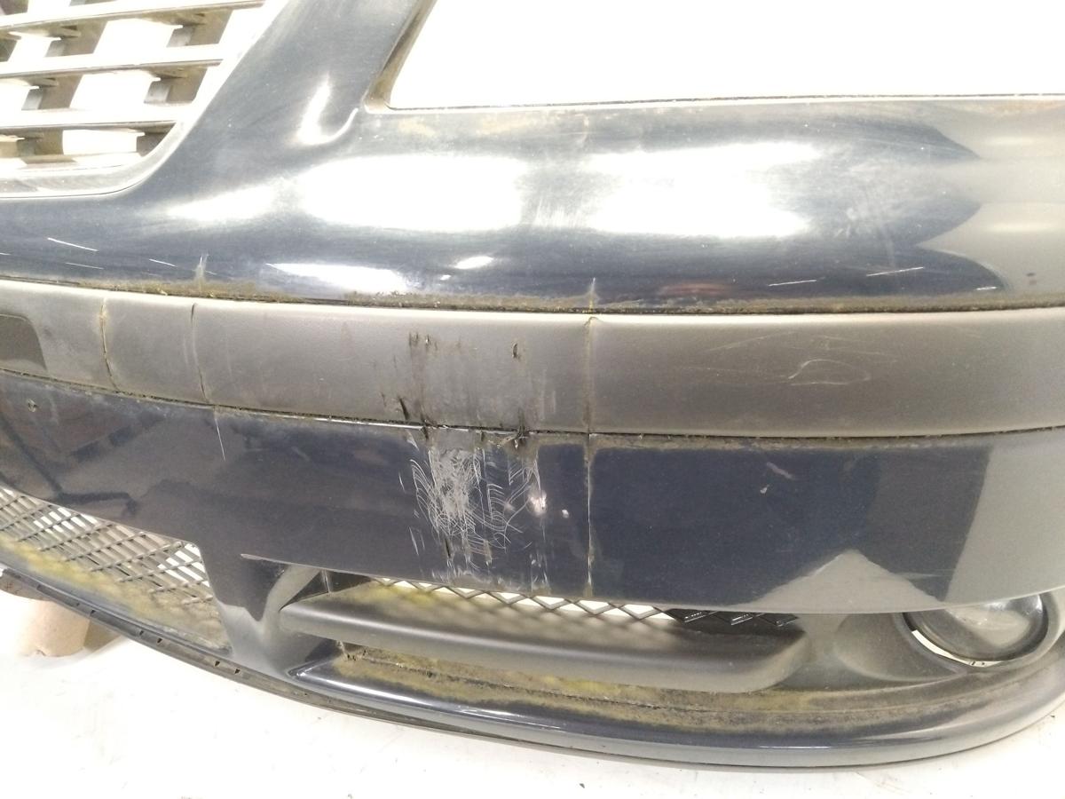 VW Sharan 7M original Sto&szlig;f&auml;nger Sto&szlig;stange vorn perlblau LA5G 2.Facelift BJ2008