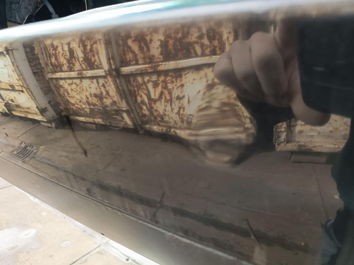 VW Passat 3BG Variant orig Sto&szlig;stange F&auml;nger hinten Heck C9Z Black magic Bj 02