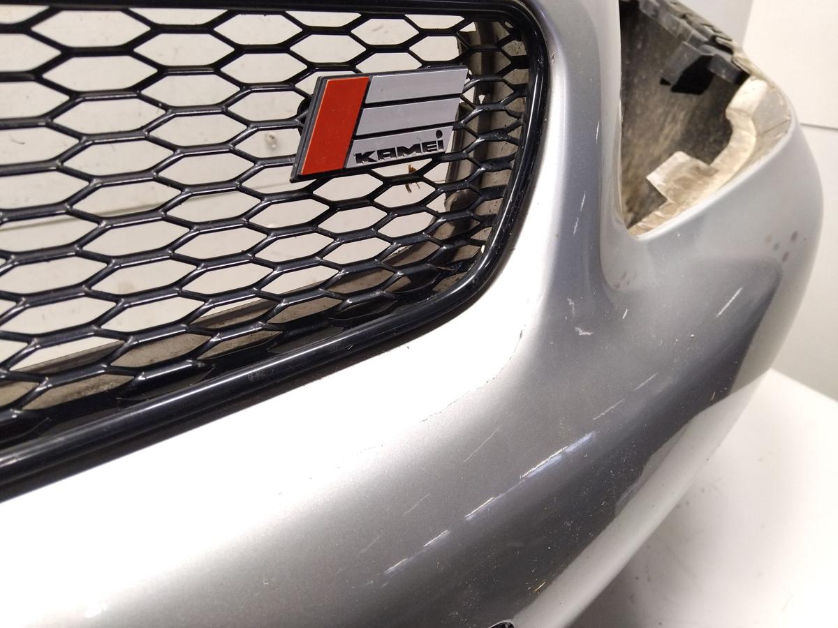 Audi A3 8L Facelift original Stoßfänger Stoßstange vorn silber Bj.2002