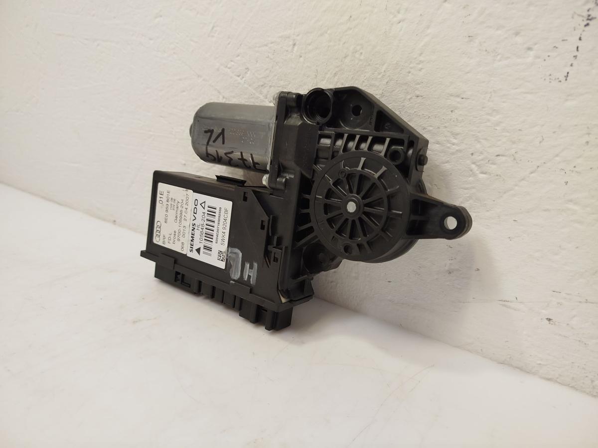 Audi A4 8E B7 Fensterhebermotor Motor Fensterheber hinten links mit Steuerteil