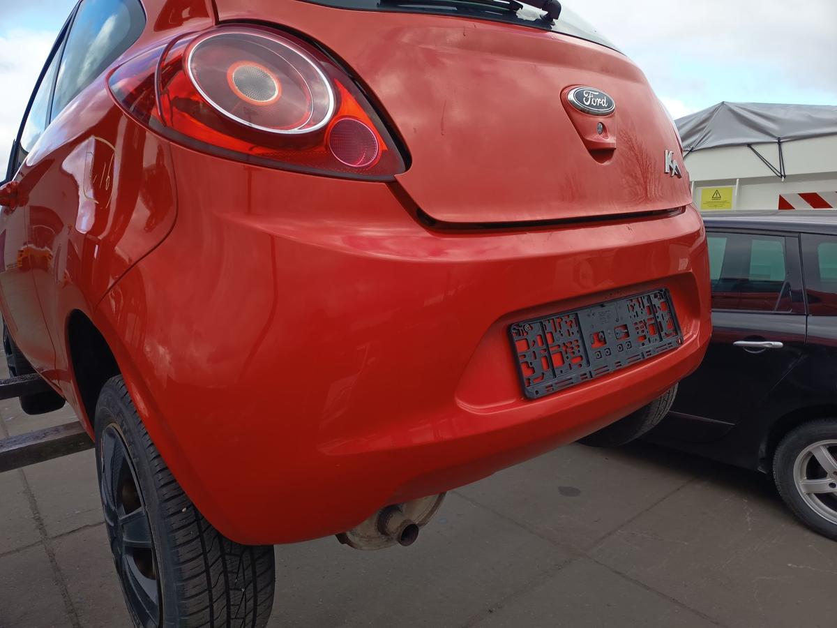 Ford KA RU8 original Sto&szlig;stange F&auml;nger hinten Heck Sunriserot Bj 2010