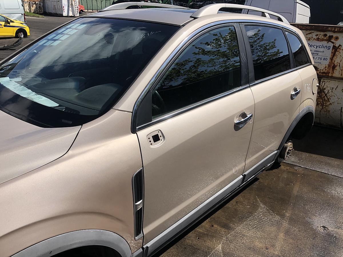 Opel Antara orig Tür links vorn Fahrertür GOZ Sandbeige Met Bj 2012