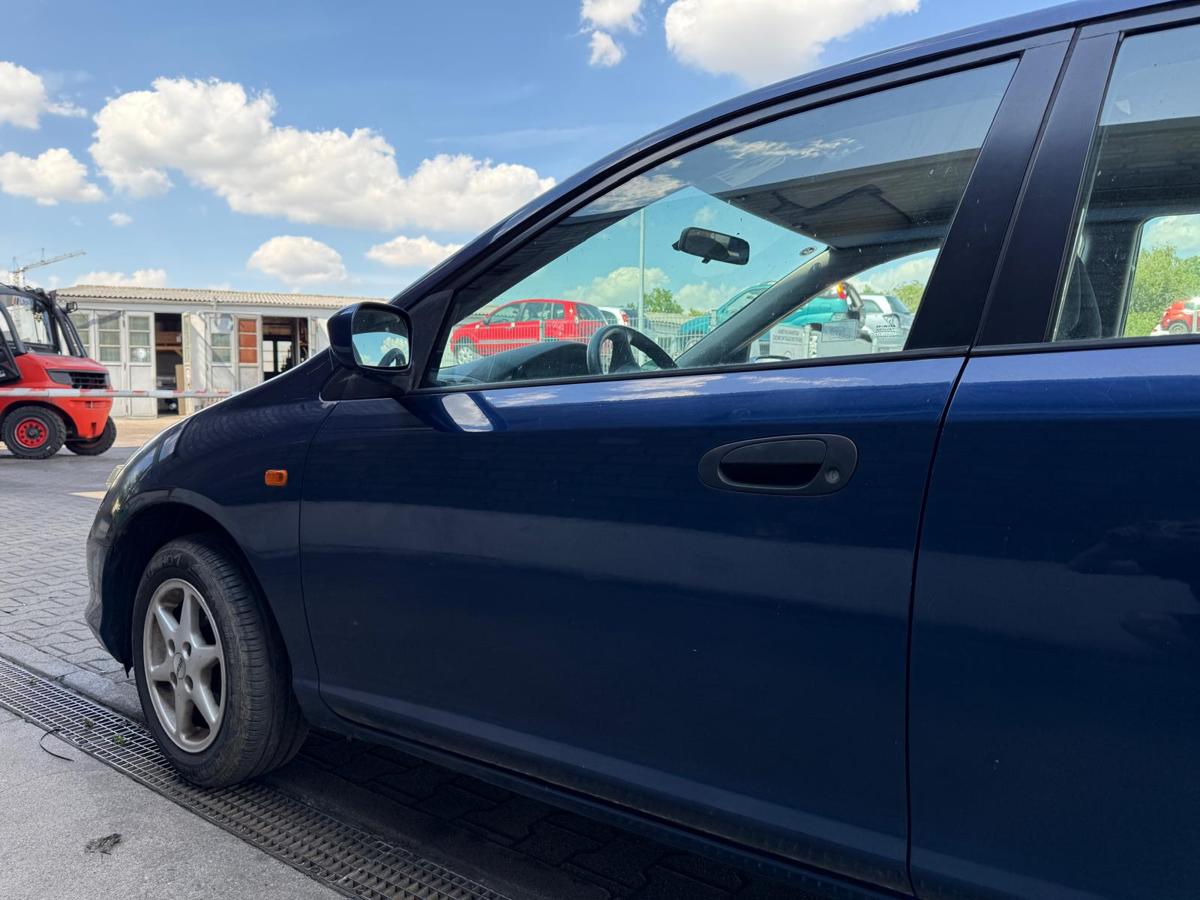 Honda Civic EU7 original Tür vorn links B96P Eternal Blue Pearl Rohbau BJ01