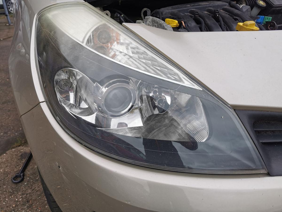 Renault Clio III BR Scheinwerfer Hauptscheinwerfer vorn rechts Abbiegelicht -09