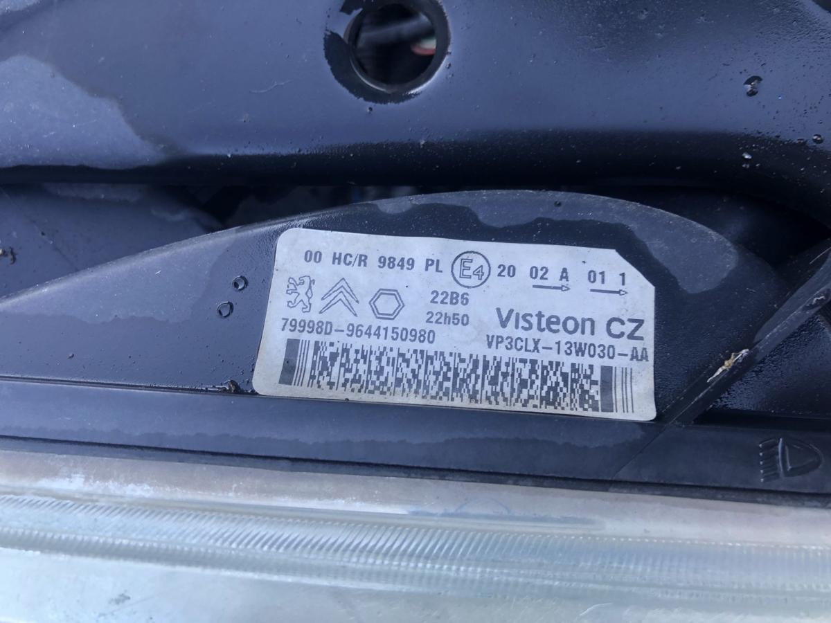 Citroen Berlingo I original Scheinwerfer links Halogen/Haupt/Licht/Front Bj 2006