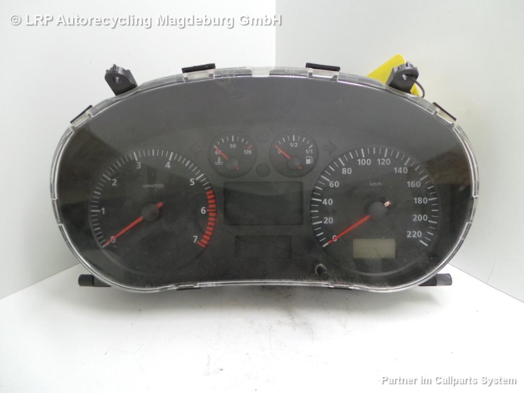 Seat Ibiza 6K ab99 Bj.01 Tacho Kombiinstrument 1,4 Benzin 6K0920801C VDO