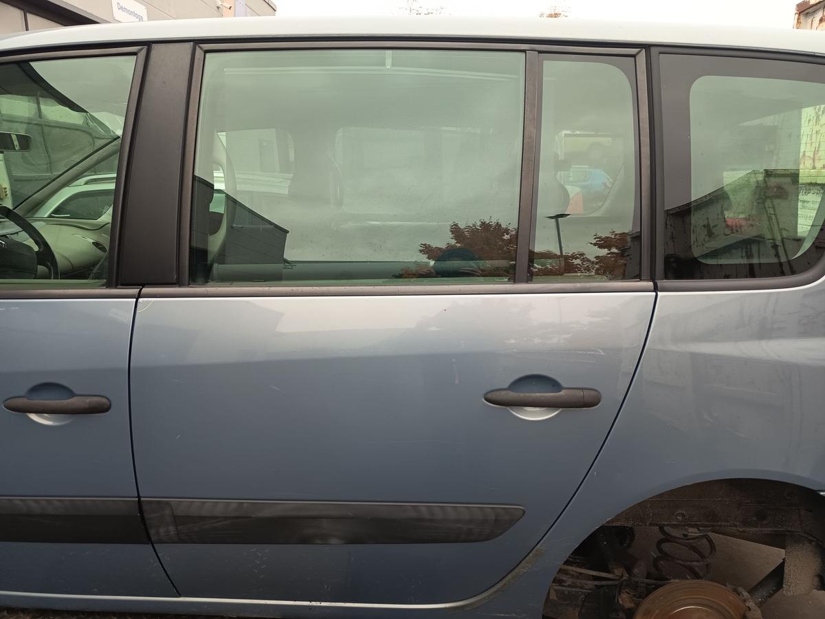 Renault Espace IV JK0/JK1 Bj 2003 original Tür hinten links Fahrer Blue Ted47