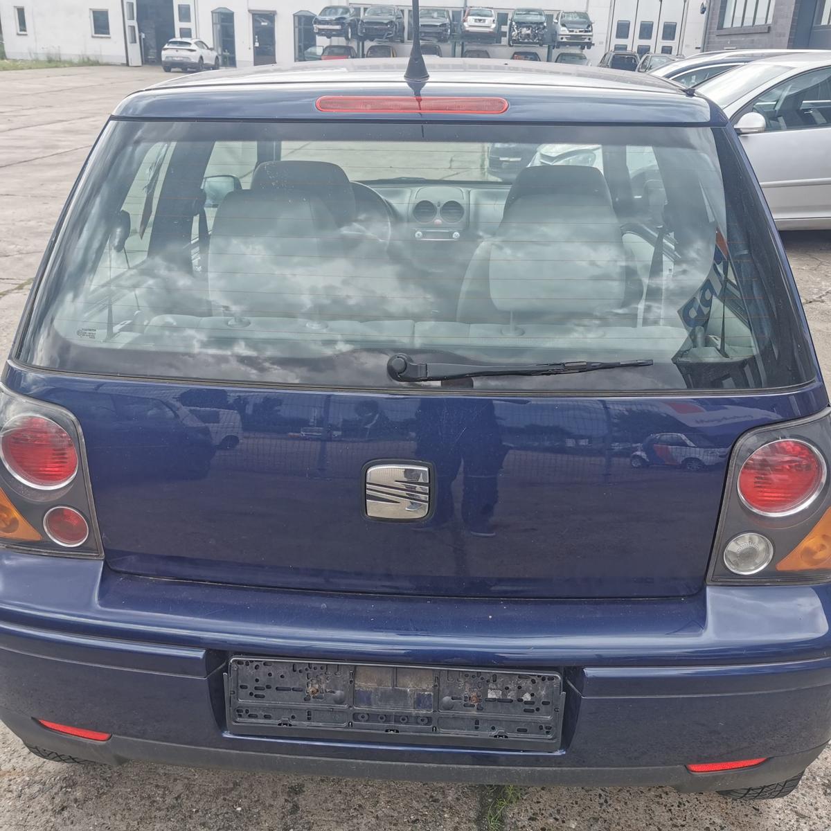 Seat Arosa 6H Heckklappe Klappe Deckel hinten Kofferklappe LB5N Indigoblau ab 00