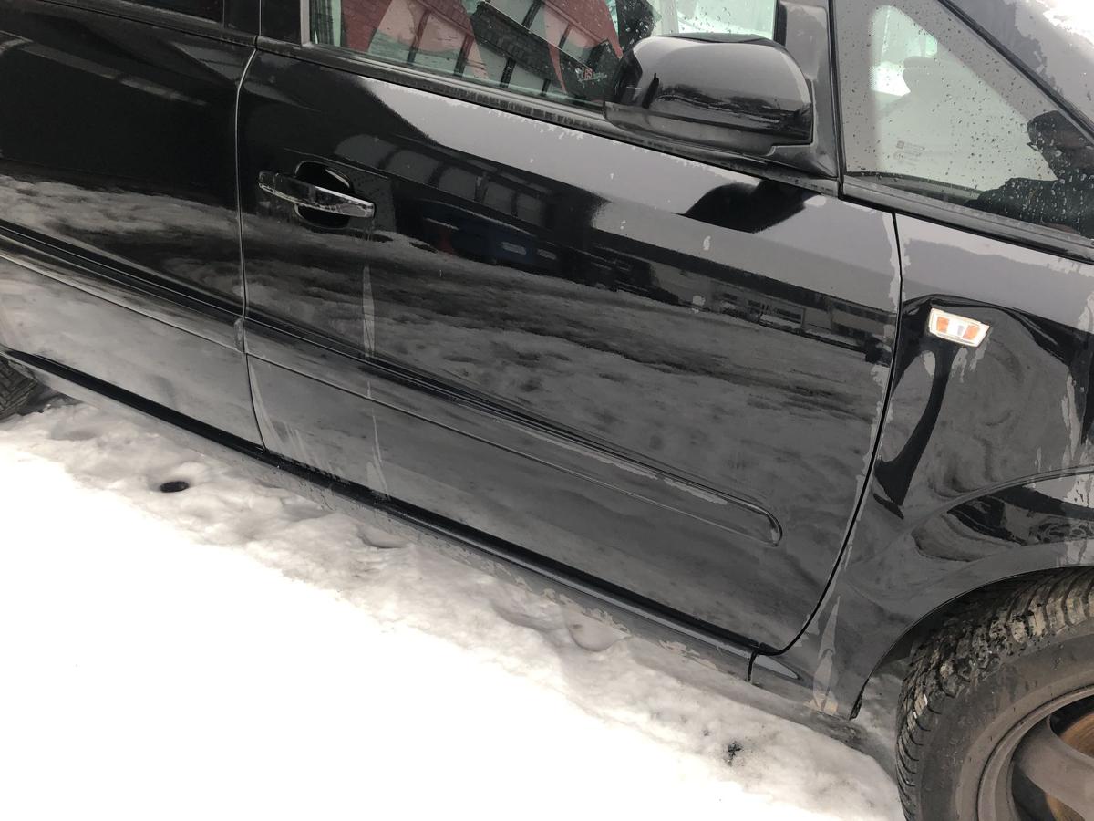 Opel Zafira B T&uuml;r vorne rechts Fahrert&uuml;r Rohbau Autot&uuml;r 2HU Saphirschwarz