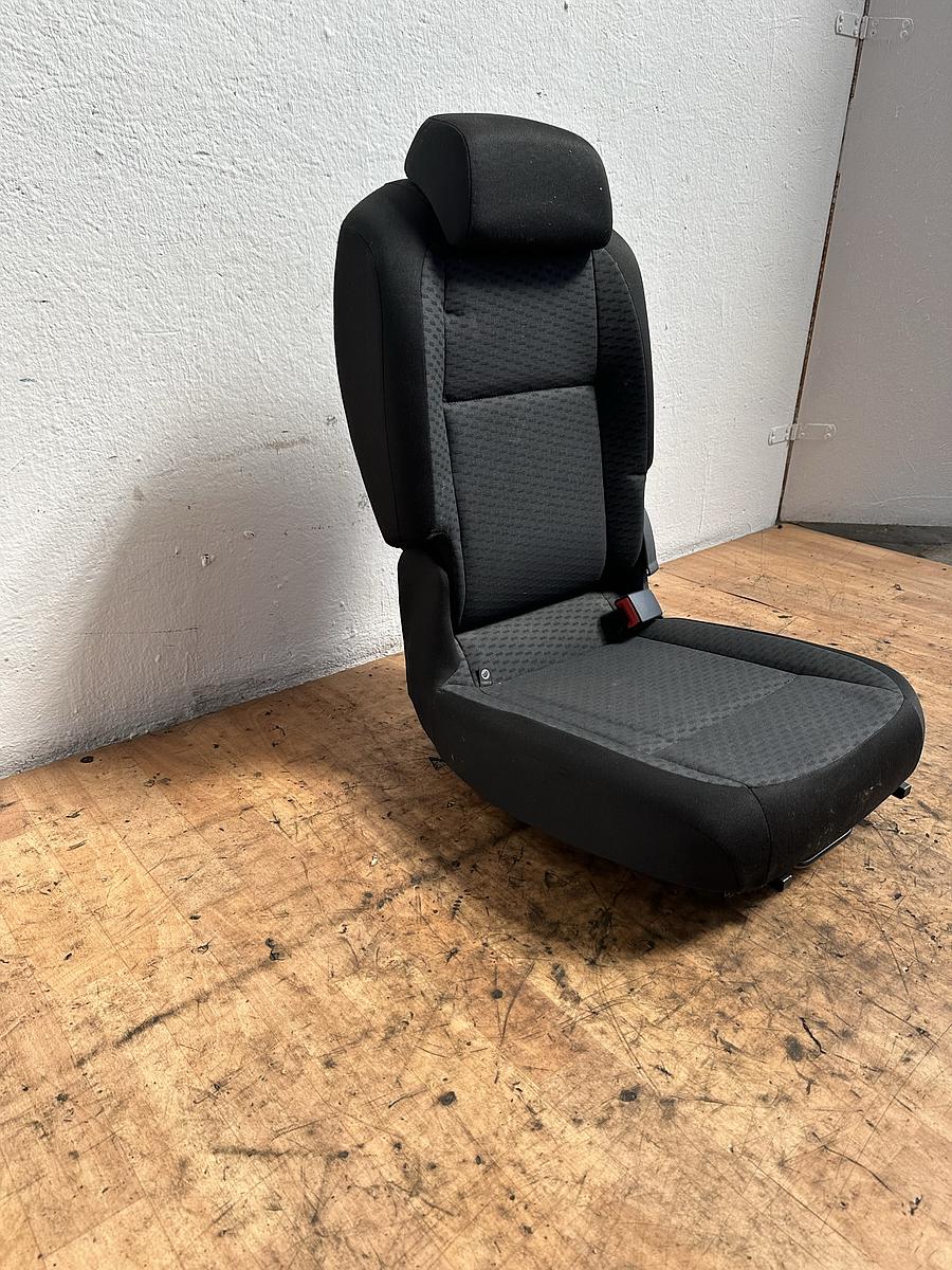 Skoda Roomster Einzelsitz Sitz Rücksitz hinten rechts Stoff Isofix BJ07