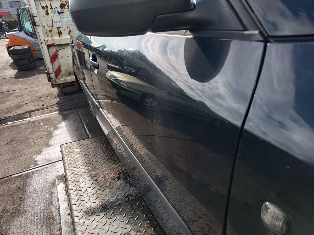 Skoda Fabia II 5J original Tür vorn rechts Beifahrer F9R Black Magic Bj 2012
