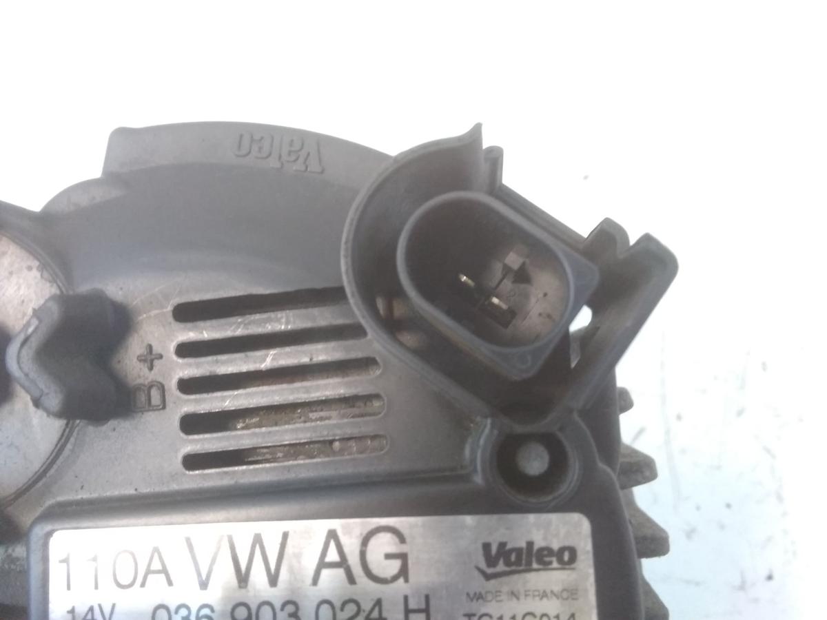 VW Caddy 2K orig. Lichtmaschine Generator 110A 1.4 59kw 036903024H Valeo BJ2008
