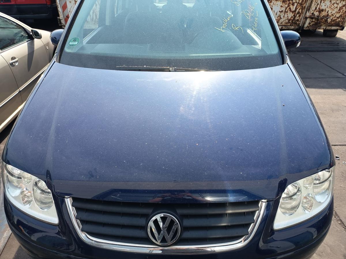 VW Touran 1T original Motorhaube LB5N Indigoblau Baujahr 2006
