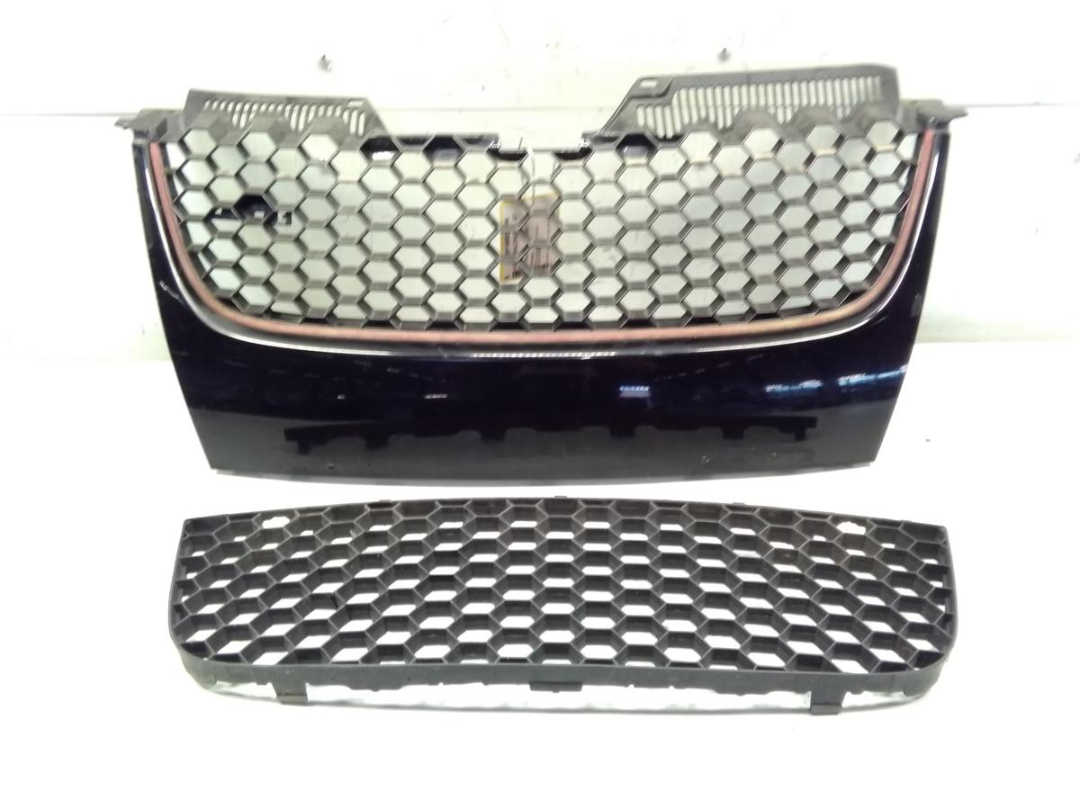VW Golf 5 GT 1K K&uuml;hlergrill schwarz und Gitter unten