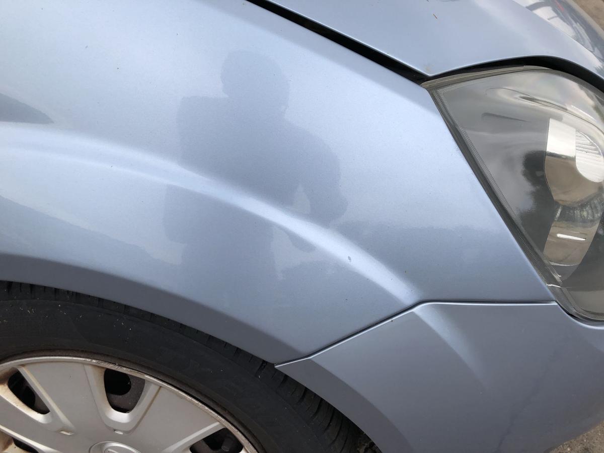 Ford Fiesta JD JH ab05 Kotfl&uuml;gel vorn rechts Beifahrerseite Seitenwand J4 Tonic