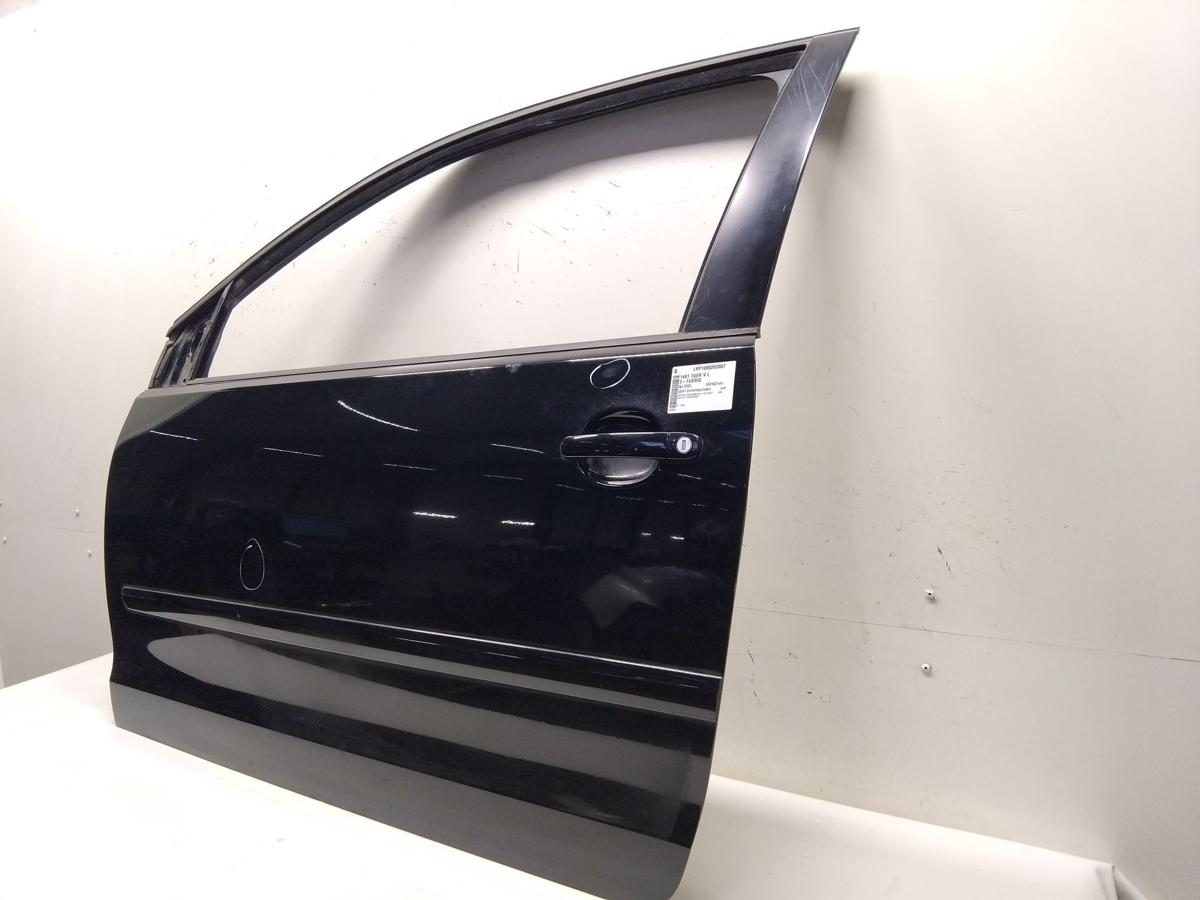 VW Polo 9N3 T&uuml;r vorn links Fahrert&uuml;r 3-t&uuml;rig L041 brillantschwarz uni BJ2005