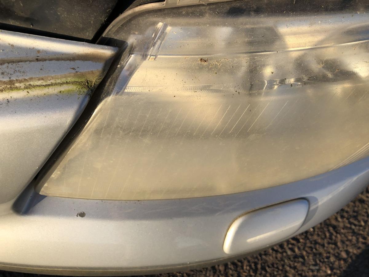 Saab 9-3 Typ YS3F Scheinwerfer links Xenon tr&uuml;b Frontscheinwerfer Licht vorne