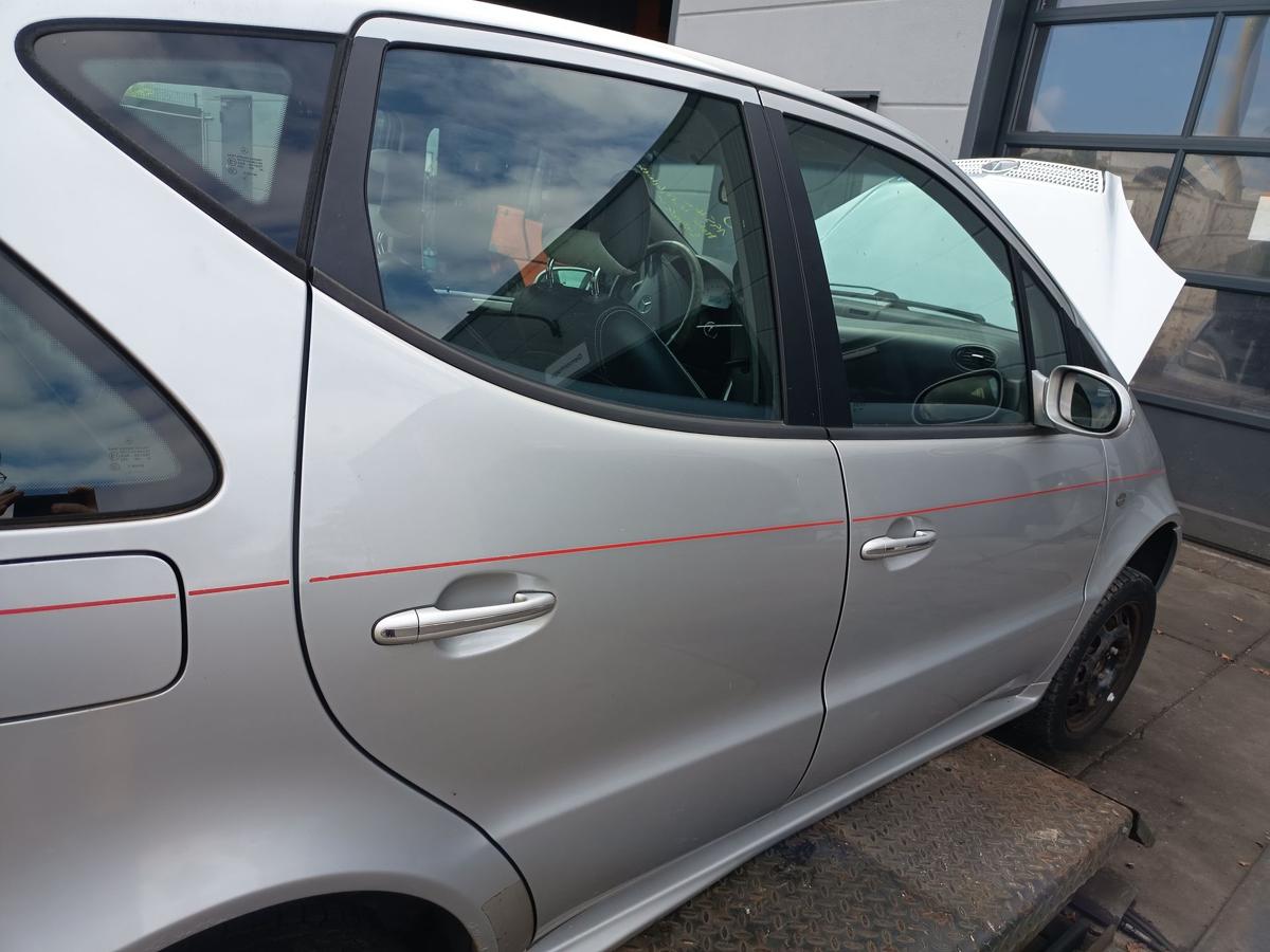 Mercedes A Klasse W168 original T&uuml;r Roht&uuml;r hinten rechts 761 Polarsilber Bj 03