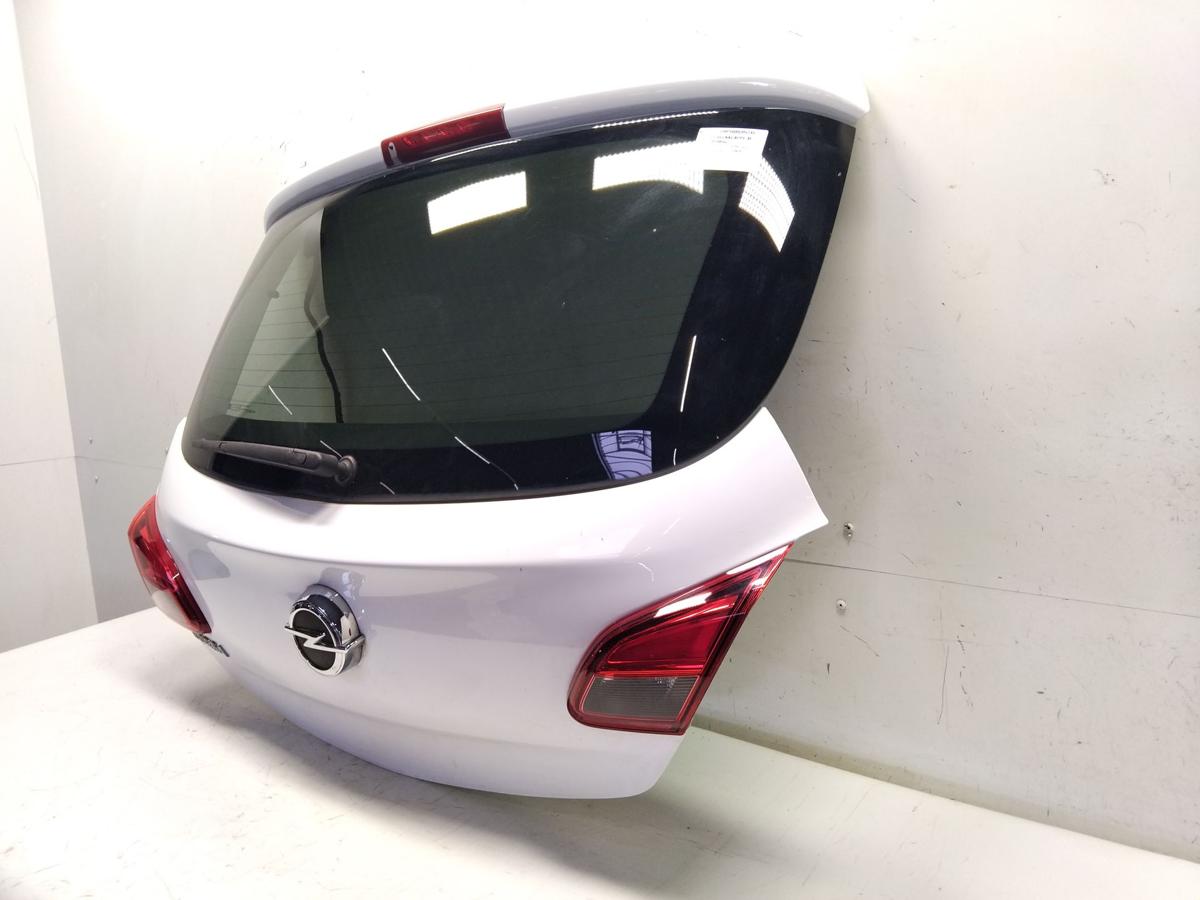 Opel Corsa E Heckklappe 3-T&uuml;rer schneeweiss Z40R inkl. Heckscheibe Bj.2016