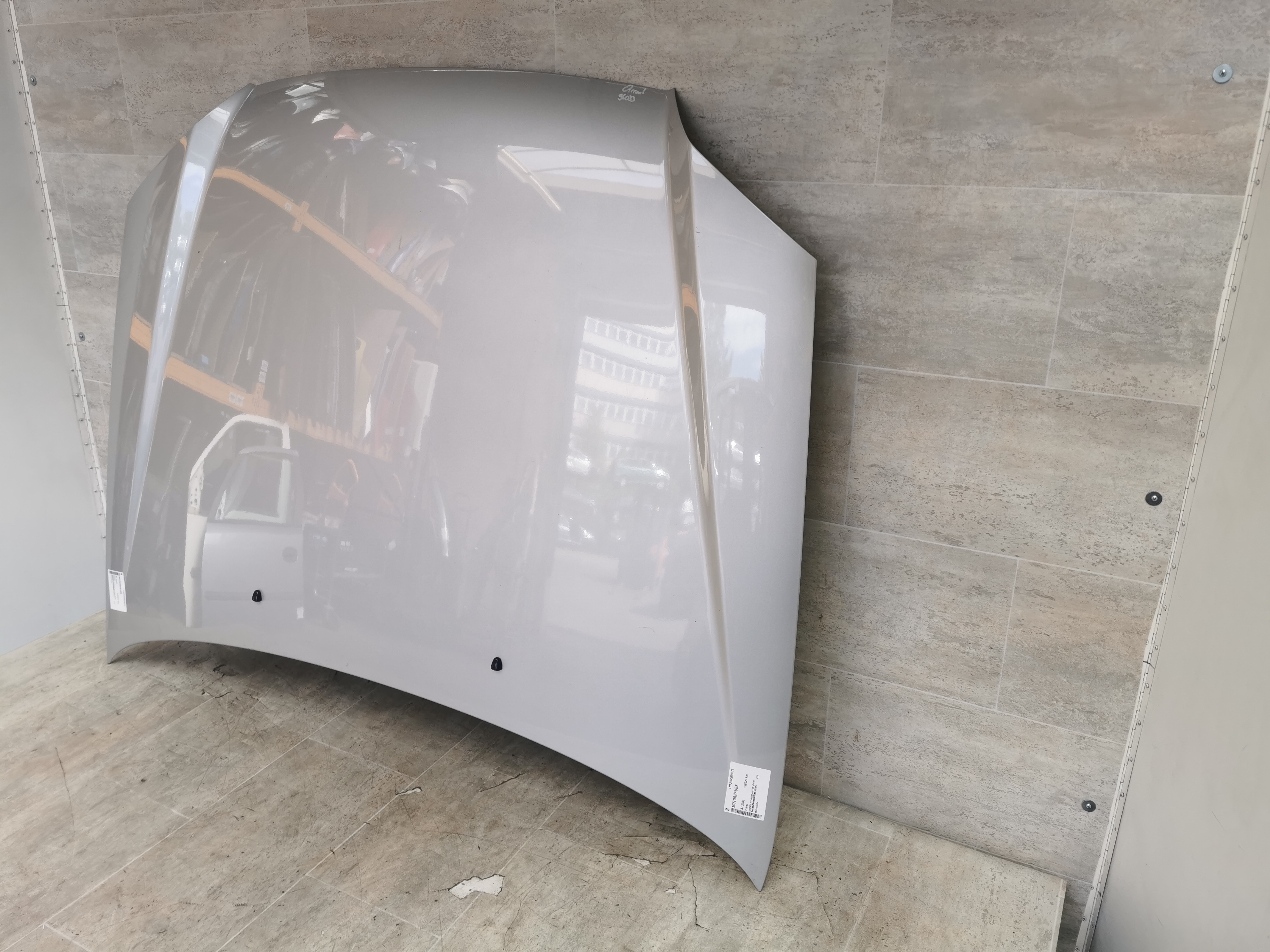 Hyundai Accent 5-türig 03-05 Motorhaube CLEAN SILVER [CS] Klappe vorn