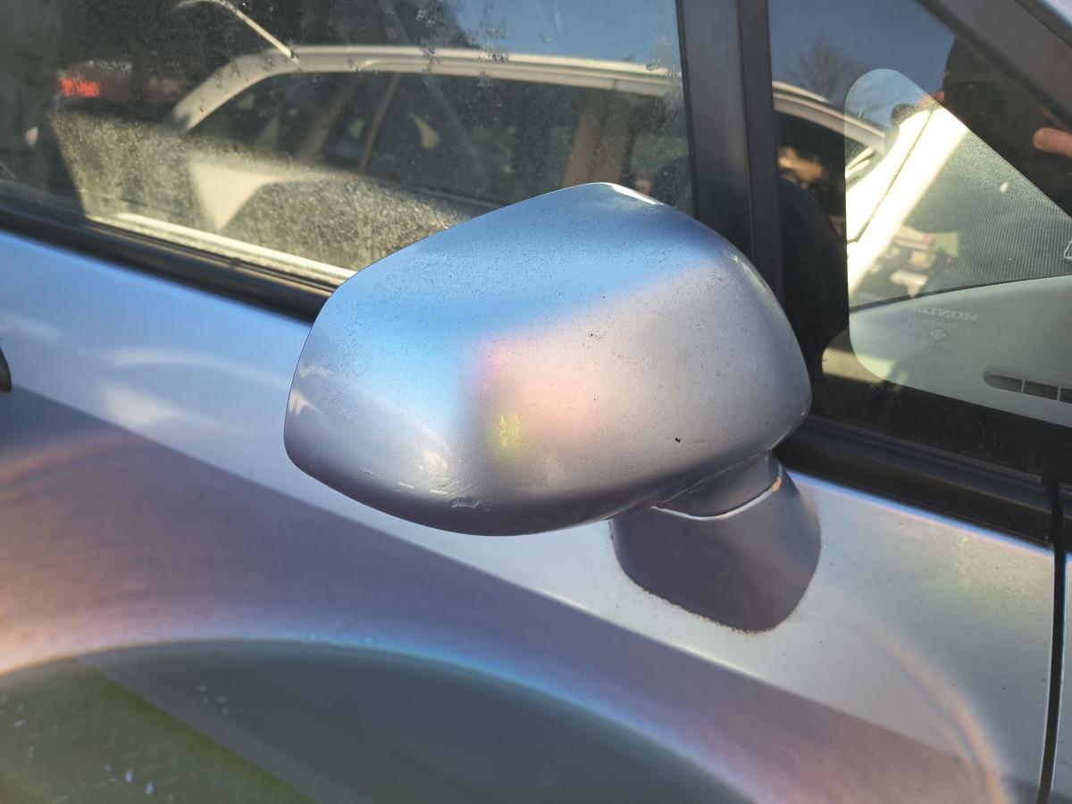 Honda Jazz GD1 original Au&szlig;enspiegel rechts elektrisch B506M Ice Blue Bj 02