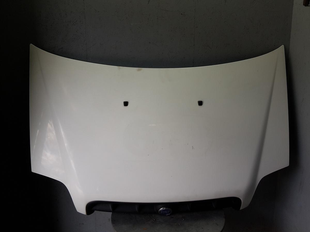 Fiat Doblo 223 orig Motorhaube 249-BIANCO Weiss Bj 2001