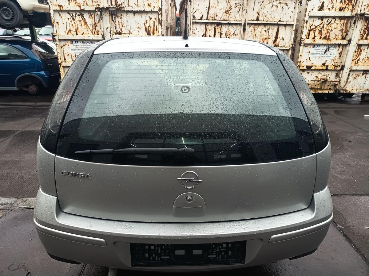 Opel Corsa C Bj 2005 original Heckklappe Deckel hinten Z157 Starsilber Facelift