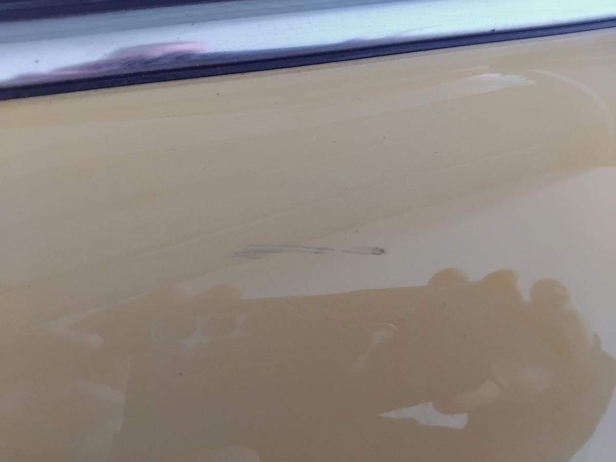 Mini II R56 One Heckklappe A58 Mellow Yellow mit Heckscheibe abgedunkelt BJ2008