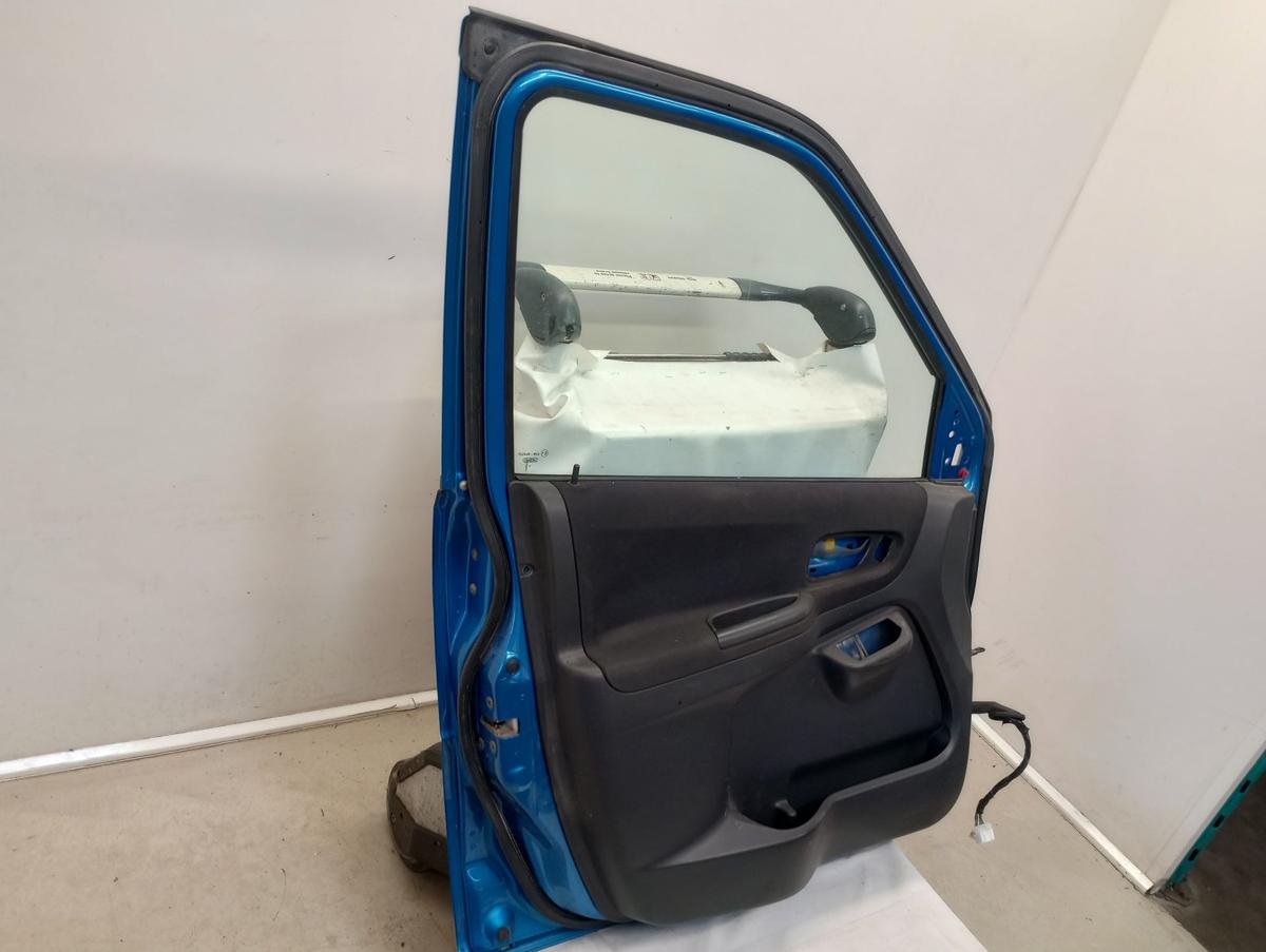 Suzuki Ignis II 2 orig Tür vorn links Fahrertür Z7B Adriablau met Bj 05