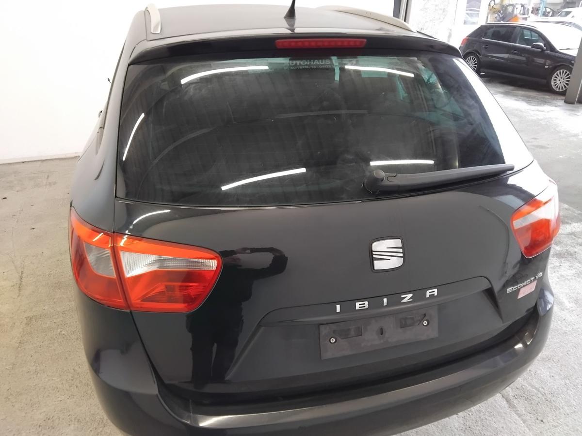 Seat Ibiza ST Kombi 6J Heckklappe LZ9Y phantomschwarz mit Heckscheibe BJ2012