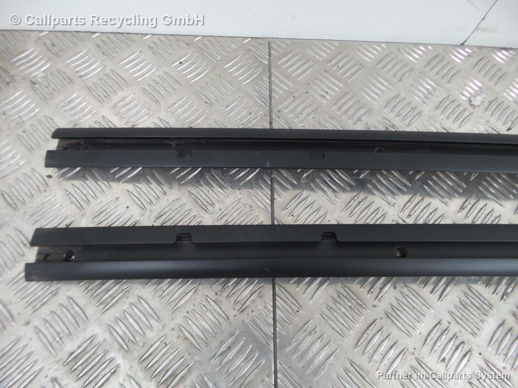 VW Touareg 7L Dachleisten 7L6860183F 7L6860184F schwarz Schienen Bj.2009