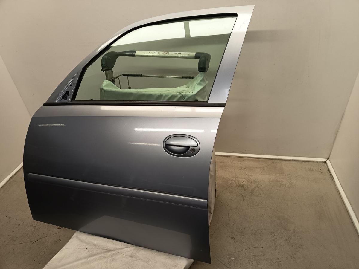 Opel Agila A Bj 2007 original Tür vorn links Fahrer Z163 Lichtsilbermetallic 4AU