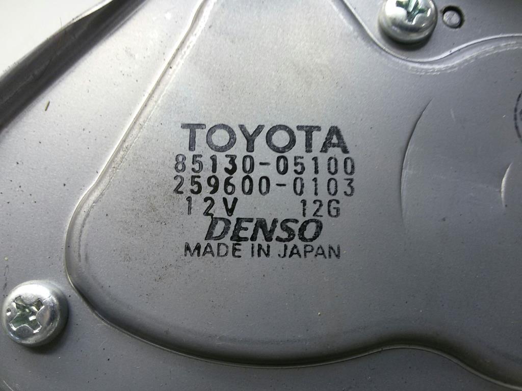 Toyota Avensis T25 Kombi Heckwischermotor 8513005100 2596000103 DENSO BJ2006