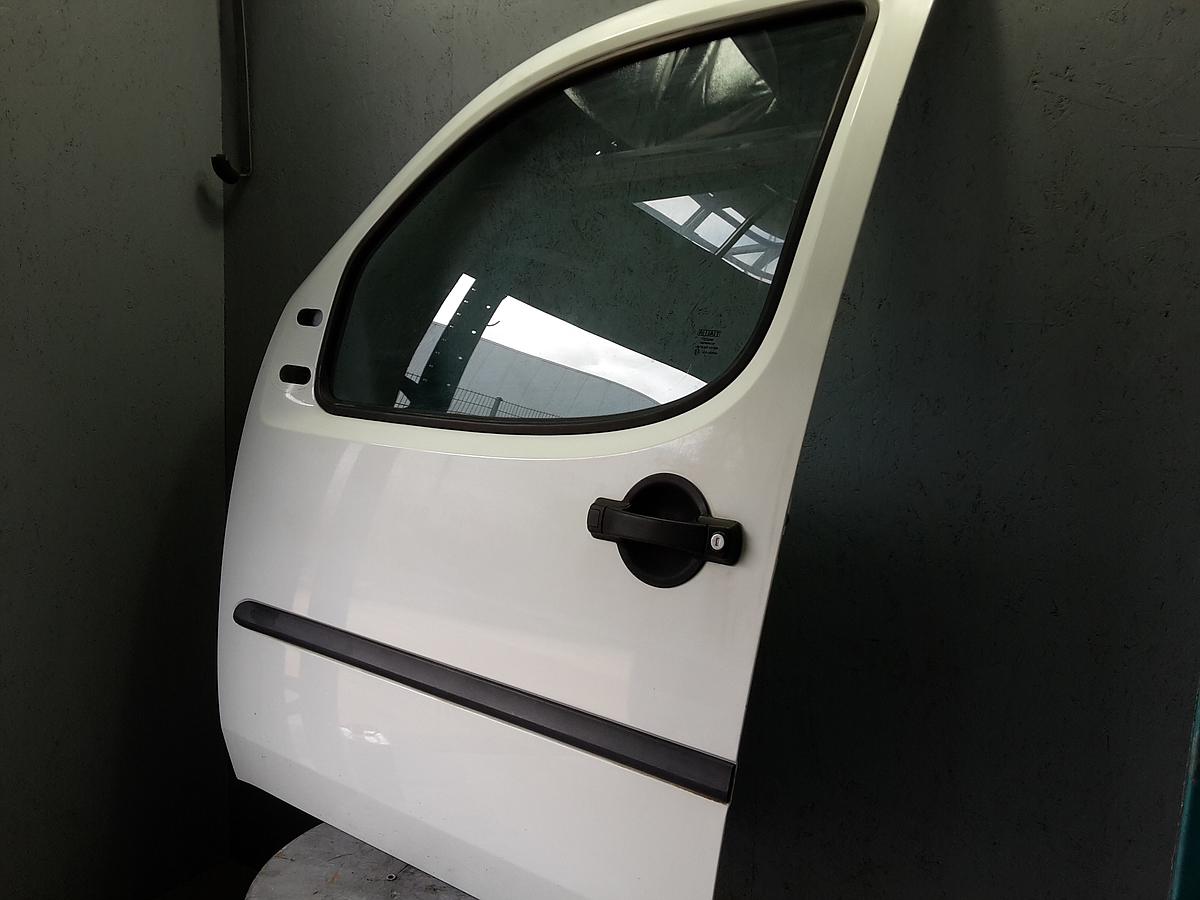 Fiat Doblo 223 org Tür vorne links für man Fensterheber 249-BIANCO Weiss Bj 2001
