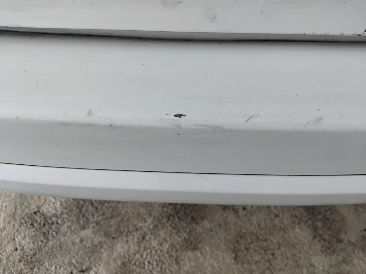 Ford Fusion JU2 original Stoßfänger Stoßstange hinten frostweiß Facelift BJ2011