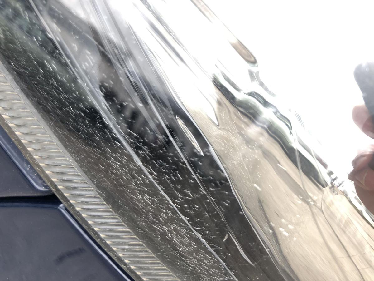 Ford Fiesta JA8 Scheinwerfer rechts Lampe Halogen Frontscheinwerfer Microrisse
